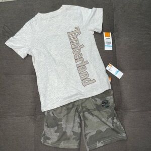 Boys Timberland Shorts Set Size 5